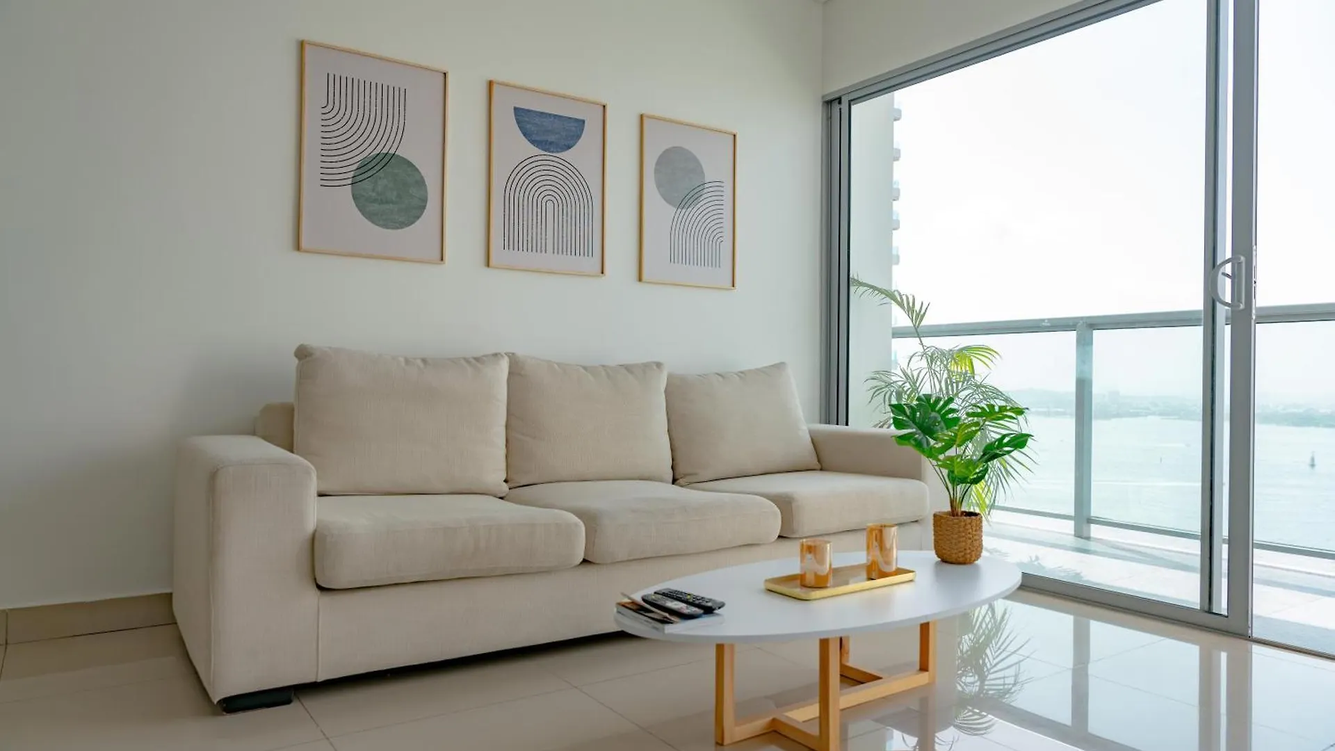 3Bd Condo-Amazing View-Modern Apt-Luxury Building Cartagena Apartment